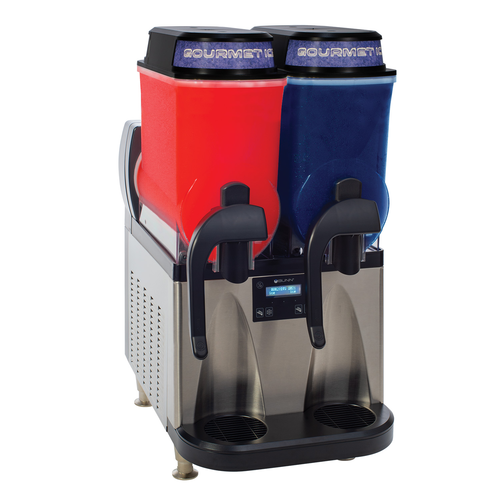 Bunn 58000.0015 Ultra NX Black and Stainless Steel Double 3 Gallon Slushy Machine 120V