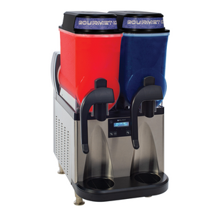 Bunn 58000.0015 Ultra NX Black and Stainless Steel Double 3 Gallon Slushy Machine 120V