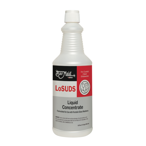 Winco DET-1200 - Bar Maid 1 Qt. LoSuds Liquid Concentrate