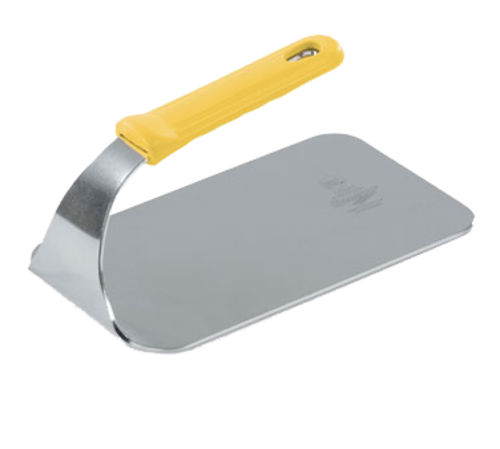 Vollrath 50665 Steak Weight with Yellow Silicone Handle 9" x 4 3/4", 1.6 Lbs