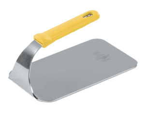 Vollrath 50665 Steak Weight with Yellow Silicone Handle 9" x 4 3/4", 1.6 Lbs