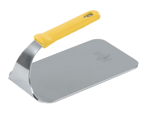Vollrath 50665 Steak Weight with Yellow Silicone Handle 9" x 4 3/4", 1.6 Lbs