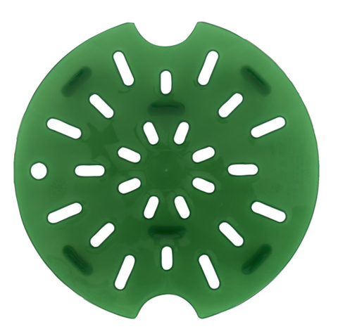 Cambro 2RFSFPDPP265 CamRounds™ FreshPro 2 and 4 Qt. Green Round Polypropylene Food Storage Container Drain Tray
