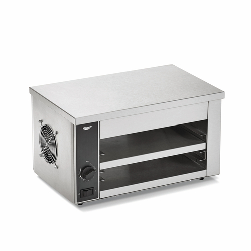 Vollrath CM2-12020 19 1/4" Electric Cheese Melter, Quartz Heaters, Stainless Steel, 120V