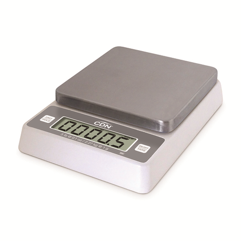 CDN SD0502 Digital Portion Scale, Stainless Steel Platform, 5 lb, NSF