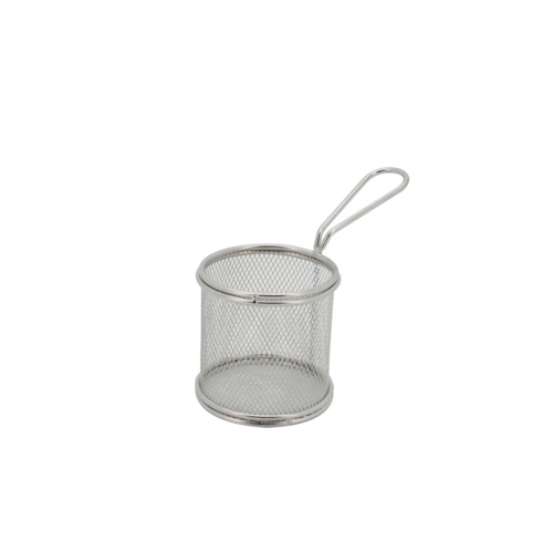 CAC China SMFB-1 Mini Serving Fry Basket, Round