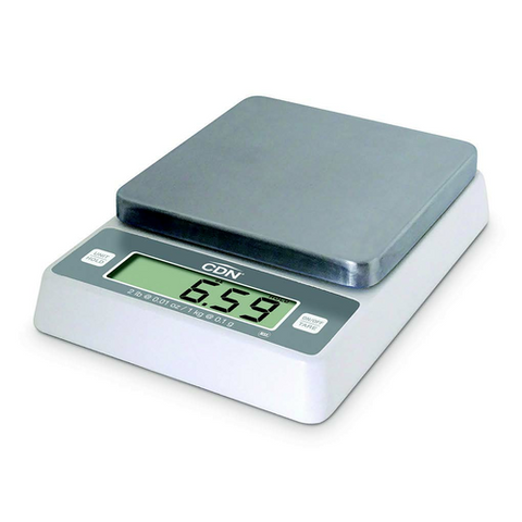 CDN SD0204 Digital Precision Scale, Stainless Steel Platform, 2.2 lb, NSF