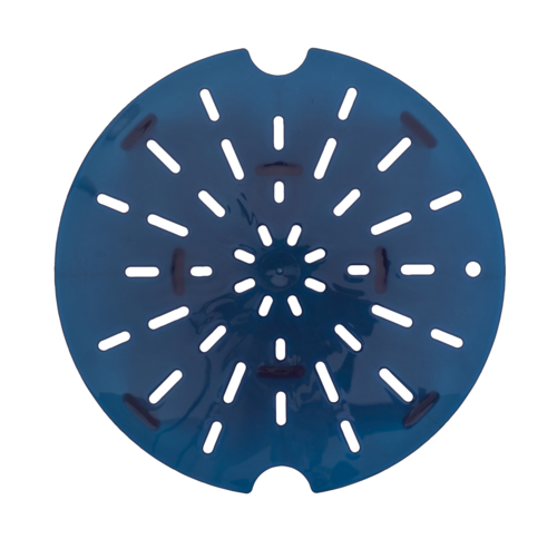 Cambro 12RFSFPDPP267 CamRounds™ FreshPro 12, 18 and 22 Qt. Blue Round Polypropylene Food Storage Container Drain Tray