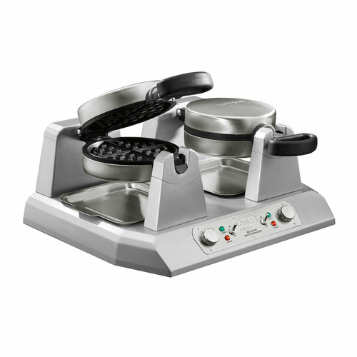 Waring WW250X2 Double Belgian Waffle Maker, 120v/60/1-ph, NSF