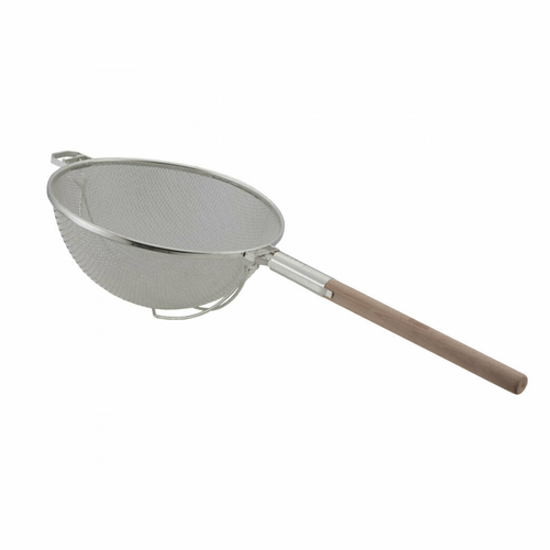 Libertyware WHSHD14 Strainer 14" Reinforced Double Medium Mesh Stainless Steel