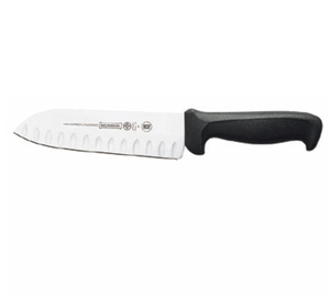 Mundial 5604-7GE PR RF Santoku Knife 7", Granton Edge Blade Black