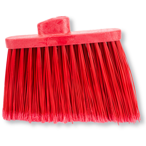Carlisle 36867EC05 12" Duo Sweep Medium Duty Angled Broom Head with Flagged Bristles