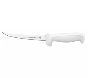 Mundial 5607-6 BR RF Boning Knife 6", Curved High Carbon/No Stain Blade White