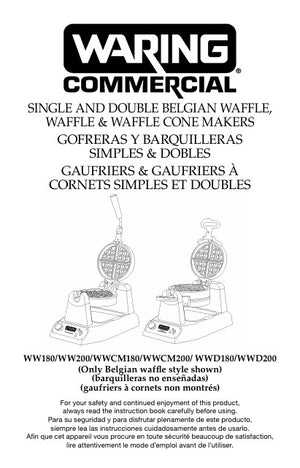 Waring WWD200 Owner s Manual