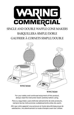 Waring WWCM180 Owner s Manual
