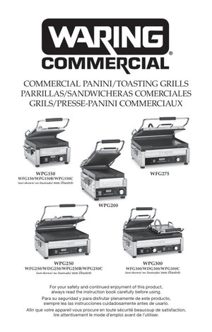 Waring WPG200 Owner s Manual