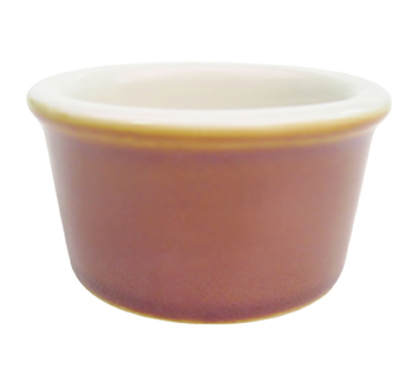 CAC China RKF-25-BWN Ramekin, 2-1/2 oz., 2-7/8" dia. x 1-1/2"H, round