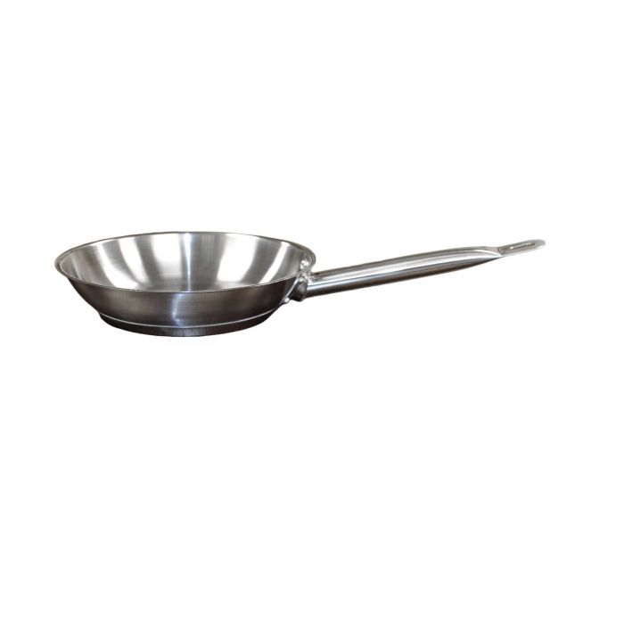 Thunder Group SLSFP4008 8" Stainless Steel Fry Pan Encapsulated Base