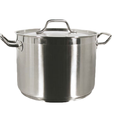 Thunder Group SLSPS4080 80Qt Induction Stock Pot Stainless Steel