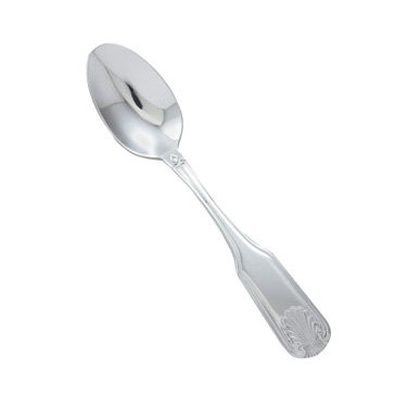 Winco 0006-01 Teaspoon 6-3/8", Extra Heavy Weight, Stainless Steel, Toulouse Style