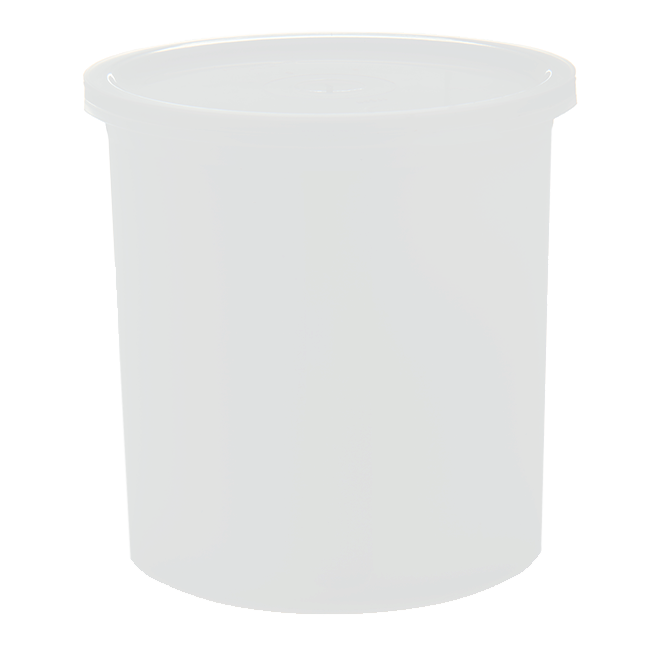 Carlisle 30102 Classic Crock, 1.2 qt., SAN, white, NSF