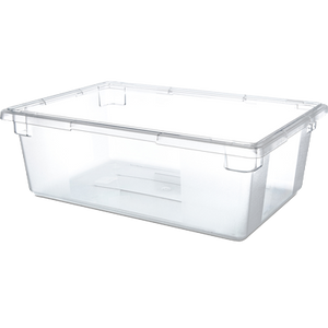 Carlisle 1062207 StorPlus™ Food Storage Box, 12-1/2 gallon, 26"L x 18"W x 9"H, clear, NSF, Made in USA