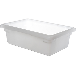 Carlisle 1063102 StorPlus™ Food Storage Box, 3-1/2 gallon, 18"L x 12"W x 6"H, white, NSF, Made in USA