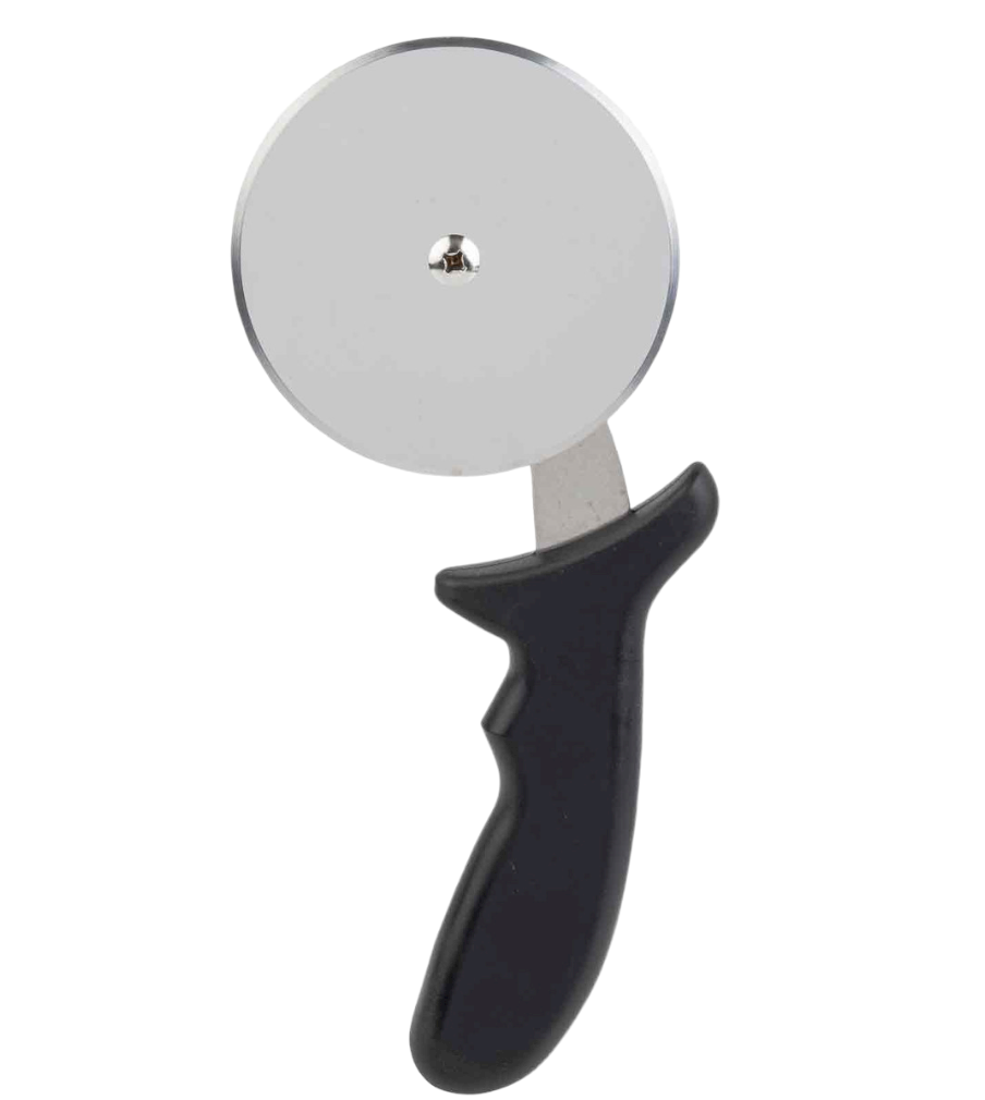 Tablecraft 10936 4" Pizza Wheel, Black Handle