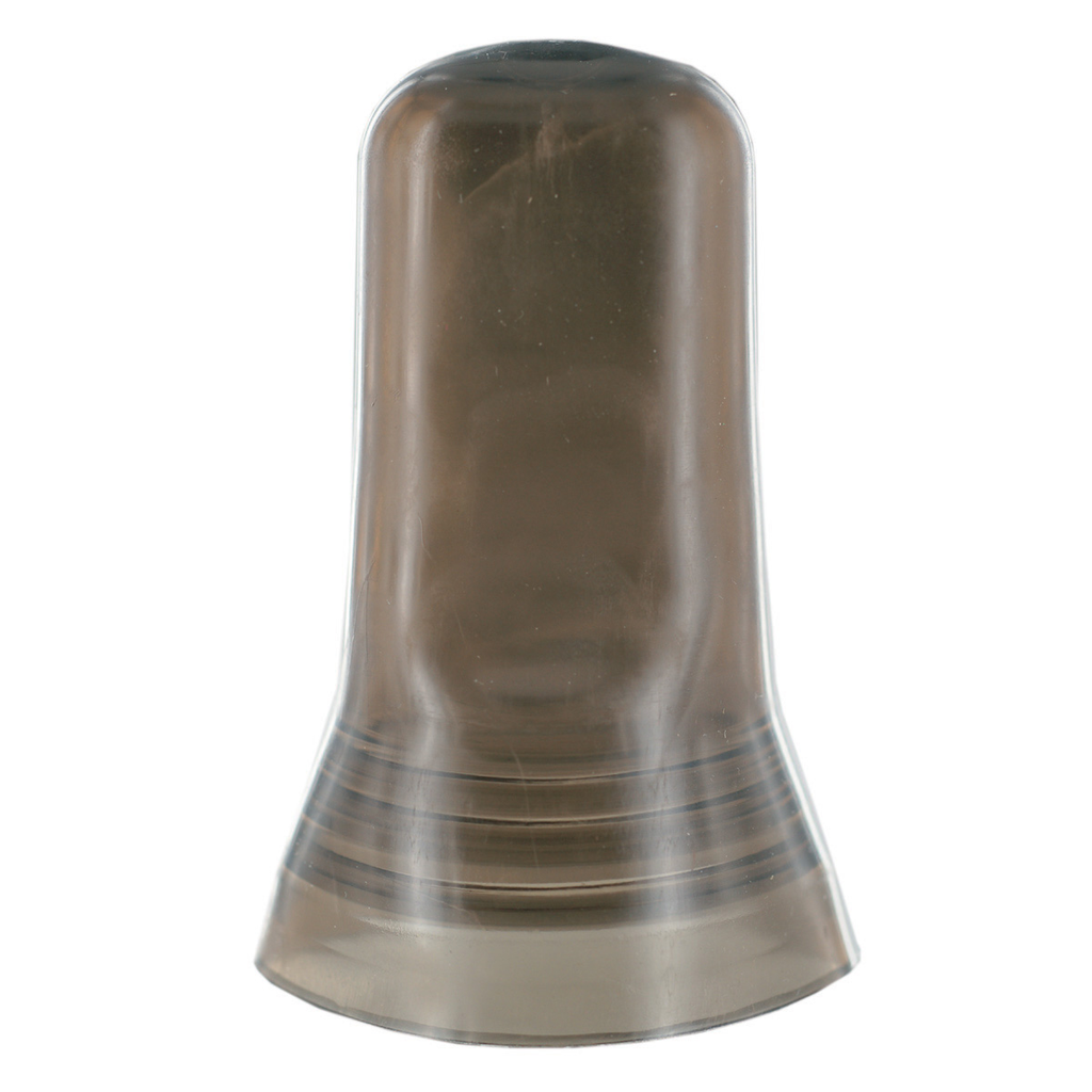 Spill-Stop 1242-0 Dust Cover, large, 3", fits pourers with or without collars, polystyrene, smoke, Made in USA