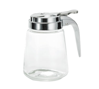 TableCraft Products 1370 Modern Glass Dispenser - 8 oz.