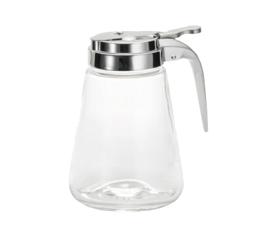 TableCraft Products 1371 Modern Glass Dispenser - 12 oz.