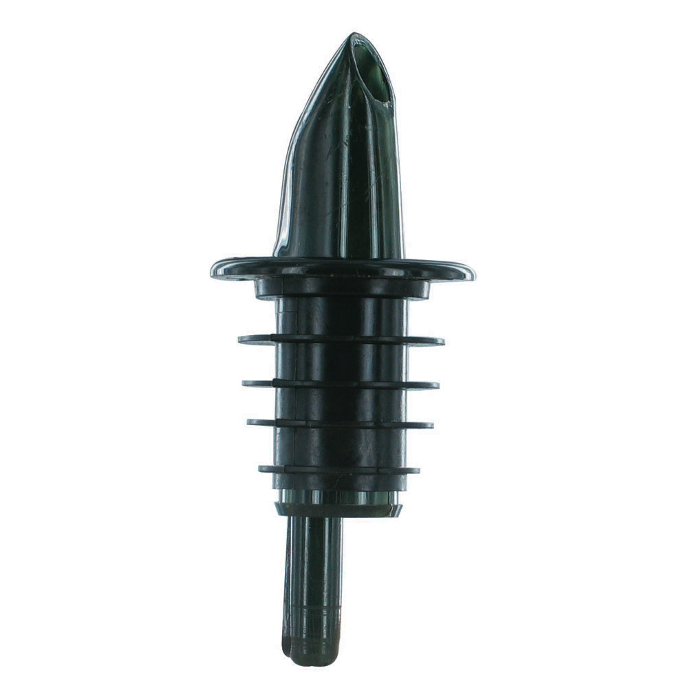 Spill-Stop 365-00 Pourer, plastic, soft poly-kork, smoke, without collar Made in USA