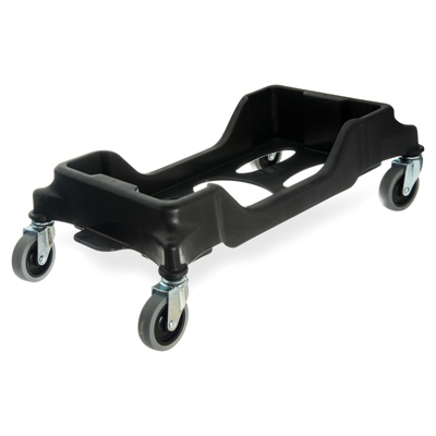 Carlisle 36921003 TrimLine™ Dolly, Black, Made in USA