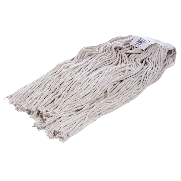 Carlisle 36983200 Flo-Pac Wet Mop Head, #32, x-large, 4 ply, cut-end