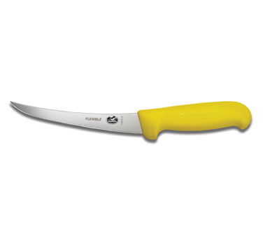 Victorinox 5.6618.15 Boning Knife, 6" curved, flexible blade