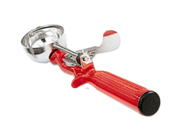 Vollrath 47145 Disher - Round Bowl, Size 24 (1-1/3 oz. Capacity)