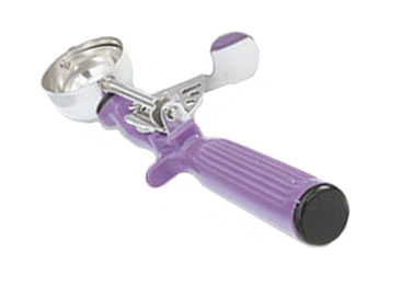 Vollrath 47147 Disher - Round Bowl, Size 40 (3/4 oz. Capacity)