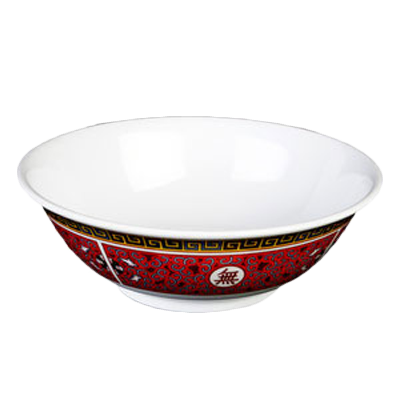 Thunder Group 5085TR Longevity 2.2 Qt. Round Melamine Rimless Bowl