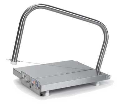 Nemco 55350A Easy Cheese Blocker™, calibrated, notched, 1/2" cutting guide, stainless steel construction, NSF