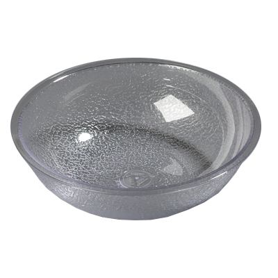 Carlisle 720807 Salad Bowl, 1.62 qt., 8" dia., round, polycarbonate, clear, NSF