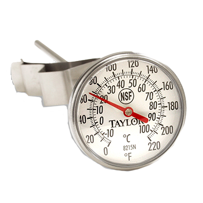Taylor 8215N Bi-Therm® Pocket Thermometer, dial, 0° to 220°F