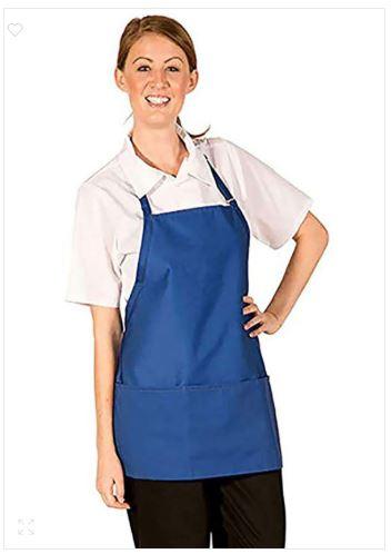 HI-LITE 833P3A 3/4 Bib-3 Pocket Adjustable Neck Royal Blue