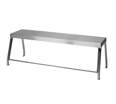 Duke 956-460-3 Deluxe Serving Overshelf, table mount, 44-7/32"W x 10-1/2"D x 20"H, with 1/4" thick glass, NSF, UL EPH Classified, cULus