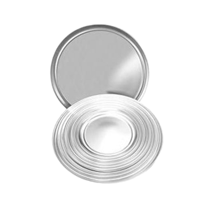 Thunder Group ALPTWR014 Pizza Tray, 14", wide rim, solid, aluminum