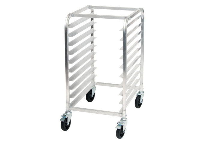Winco AWRK-10 Mobile Sheet Pan Rack, Half Height, Aluminum, NSF