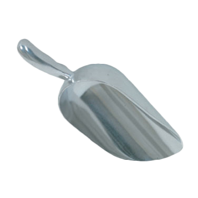 Thunder Group ALTWSC012 12 Oz Scoop, Aluminum, NSF