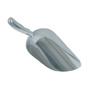 Thunder Group ALTWSC012 12 Oz Scoop, Aluminum, NSF