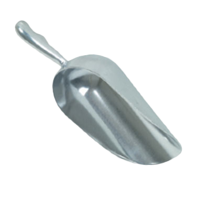 Thunder Group ALTWSC085 85 Oz Scoop, Aluminum, NSF