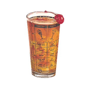 American Metalcraft MG578 Mixing/Bar Glass 16 oz Capacity
