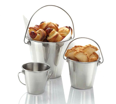American Metalcraft SSP43 Mini Pail 32 oz 5" dia x 4-5/8"H